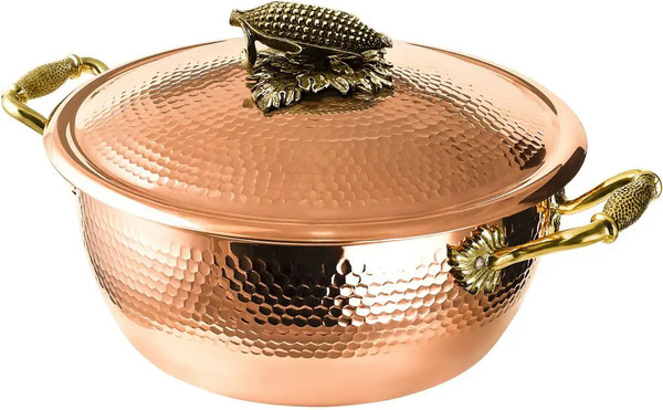 Кастрюля Кольчугинский мельхиор Кукуруза / КМ19920306