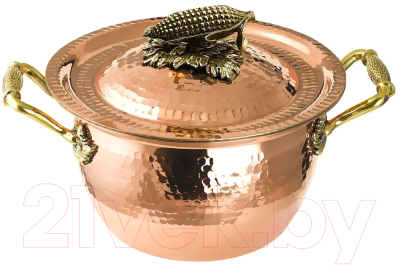 Набор кухонной посуды Кольчугинский мельхиор Кукуруза / КМ20120406