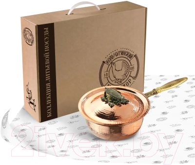 Набор кухонной посуды Кольчугинский мельхиор Кукуруза / КМ20120406