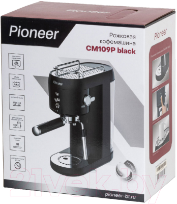 Кофеварка эспрессо Pioneer CM109P (черный)
