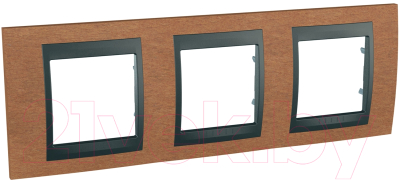 Рамка для выключателей и розеток Schneider Electric Unica MGU66.006.2M2 - фото