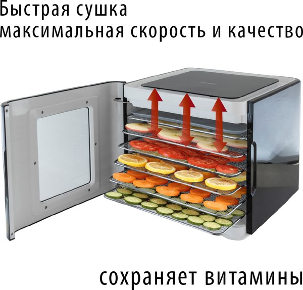 Сушильный шкаф для овощей и фруктов Pioneer FD906D