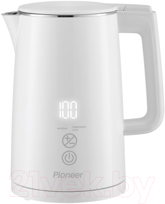 Электрочайник Pioneer KE577M (белый)