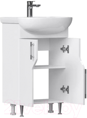 Тумба с умывальником Volna Bruno 50.2D Рива 50 (напольная)