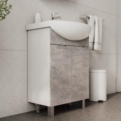 Тумба с умывальником Volna Vario Z 50.2D Рива 50