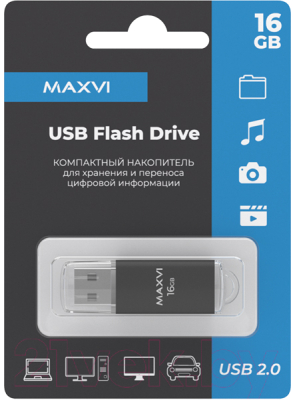 USB flash накопитель Maxvi MP 16GB 2.0
