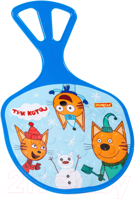 Санки-ледянка Полесье №3 Три кота / 96562