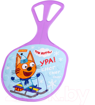 Санки-ледянка Полесье №3 Три кота / 96562
