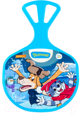 Санки-ледянка Полесье №3 Простоквашино / 96593 - фото