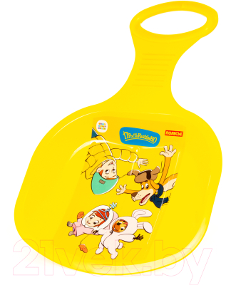 Санки-ледянка Полесье №2 Простоквашино / 96531 - фото