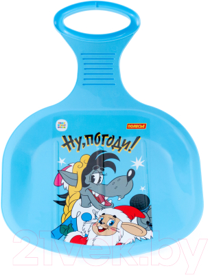 Санки-ледянка Полесье №2 Ну, погоди! / 96524 - фото