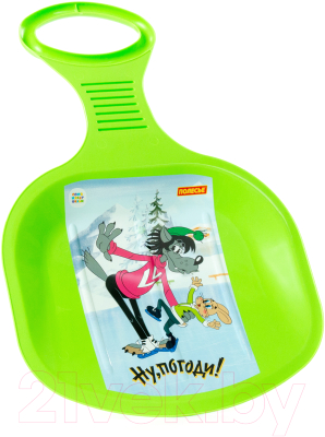 Санки-ледянка Полесье №2 Ну, погоди! / 96524