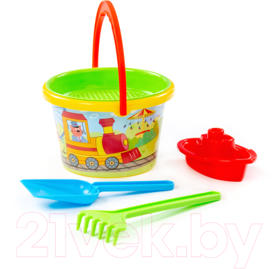 Набор игрушек для песочницы Полесье Три кота / 73669