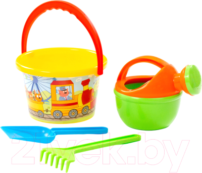 Набор игрушек для песочницы Полесье Три кота / 73676 - фото