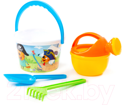 Набор игрушек для песочницы Полесье Три кота / 73676