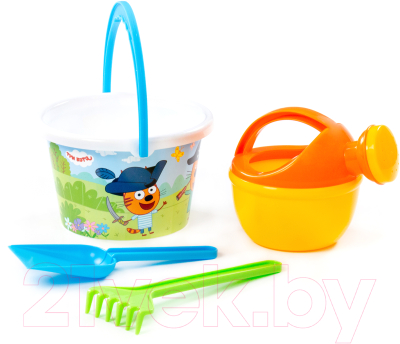 Набор игрушек для песочницы Полесье Три кота / 73676