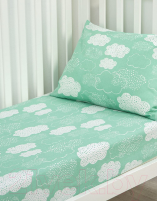 Комплект постельный для малышей АртПостель Улетные мишки 130