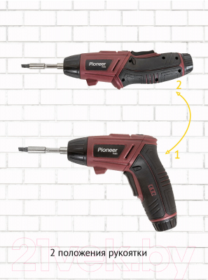 Электроотвертка Pioneer CS-M0401 (блистер)