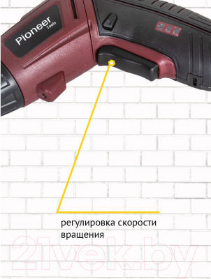 Электроотвертка Pioneer CS-M0401 (блистер)