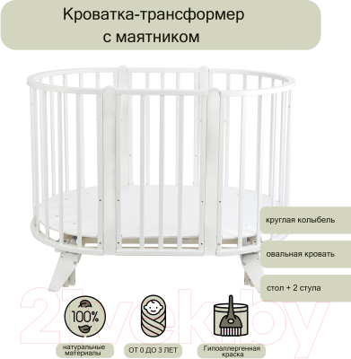 Детская кроватка СКВ 106001