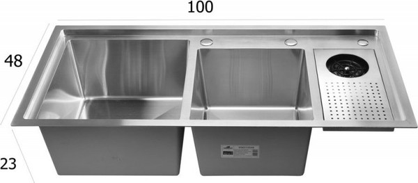 Мойка кухонная Wisent WM310048 + WW405A