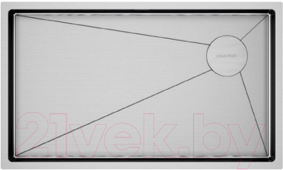 Мойка кухонная Paulmark PM887444-BS - фото