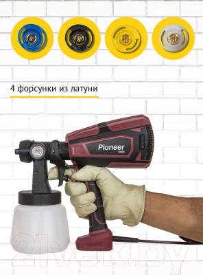 Краскопульт электрический Pioneer SG-5080-01