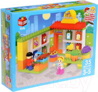 Конструктор Unicon Супермаркет / 9826966 - фото