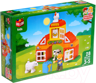 Конструктор Unicon Ферма / 9826952 - фото