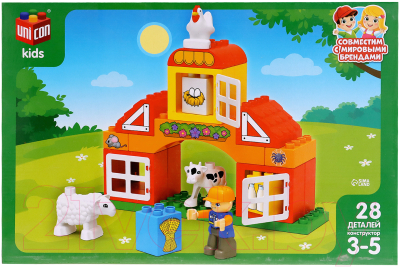 Конструктор Unicon Ферма / 9826952