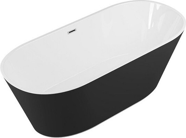 Ванна акриловая Grossman GR-1503MB Forta 170x75 - фото