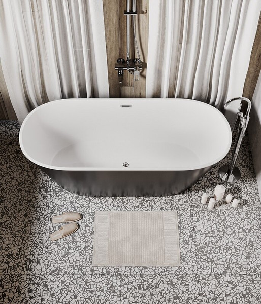 Ванна акриловая Grossman GR-1503MB Forta 170x75