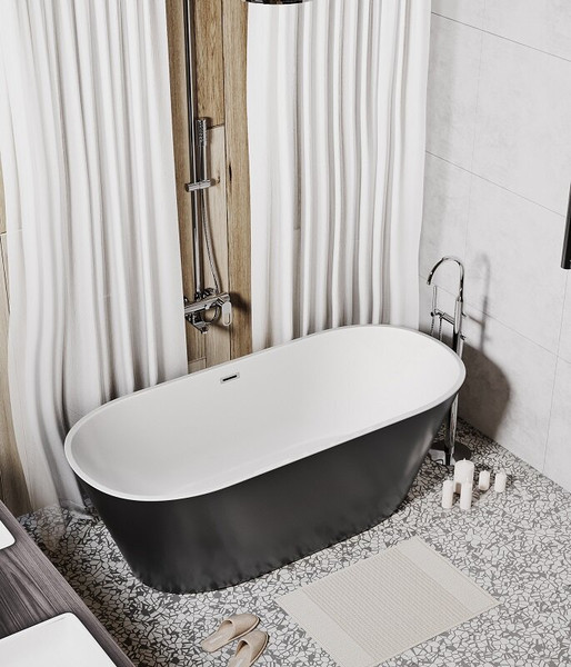 Ванна акриловая Grossman GR-1503MB Forta 170x75