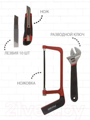 Универсальный набор инструментов Pioneer TSH-136-01