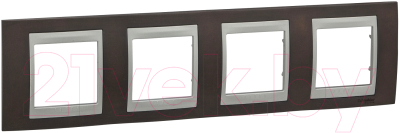 Рамка для выключателей и розеток Schneider Electric Unica MGU66.008.0M3 - фото