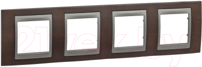 Рамка для выключателей и розеток Schneider Electric Unica MGU66.008.2M3 - фото