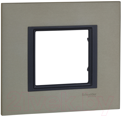 Рамка для выключателей и розеток Schneider Electric Unica MGU68.002.7A2 - фото