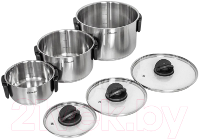Набор кастрюль Olivetti SCKFL8136 - фото
