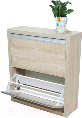 Тумба для обуви Элана Люкс 2.70 (дуб сонома/дуб сонома)