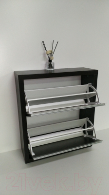 Тумба для обуви Элана Люкс 2.70 (венге магия/венге магия)