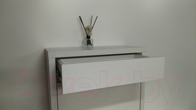 Тумба для обуви Элана Люкс 2.70ш (белый/белый)