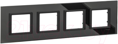 Рамка для выключателей и розеток Schneider Electric Unica MGU68.008.7C1 - фото