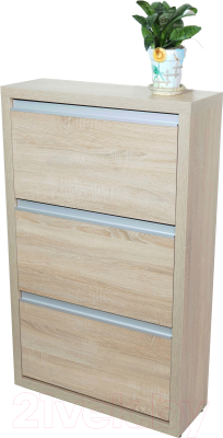 Тумба для обуви Элана Люкс 3.70 (дуб сонома/дуб сонома) - фото