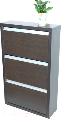 Тумба для обуви Элана Люкс 3.70 (венге магия/венге магия) - фото