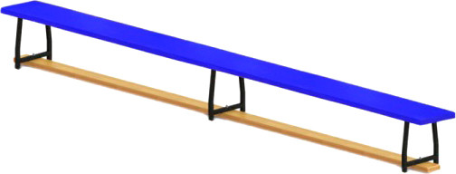 Скамейка гимнастическая Dinamika ZSO-004392  - фото