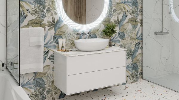 Умывальник Belux Турин 610 эллипс