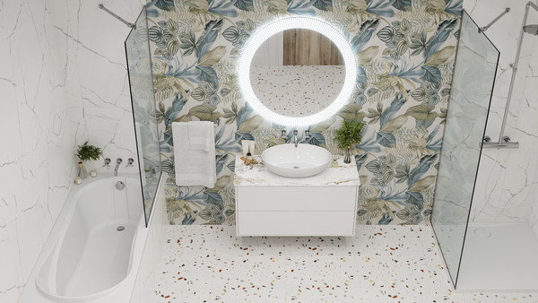 Умывальник Belux Турин 610 эллипс