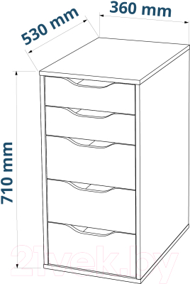 Комод Mebelain Ингар 5