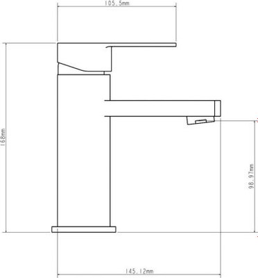 Смеситель Econoce EC0211BL