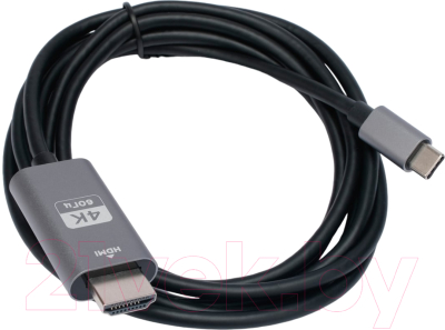 Кабель/переходник Cablexpert Type-C HDMI CCB-A-CM-HDMI-1.8M  - фото
